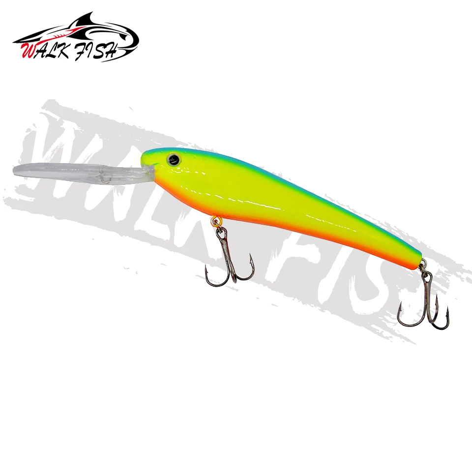 WALK FISH 1PCS Minnow Fishing Lure Long Cast Hard Artificial Bait 22g Fishing Wobblers Pike Carp Bait Crankbaits Fishing Tackle - view 5