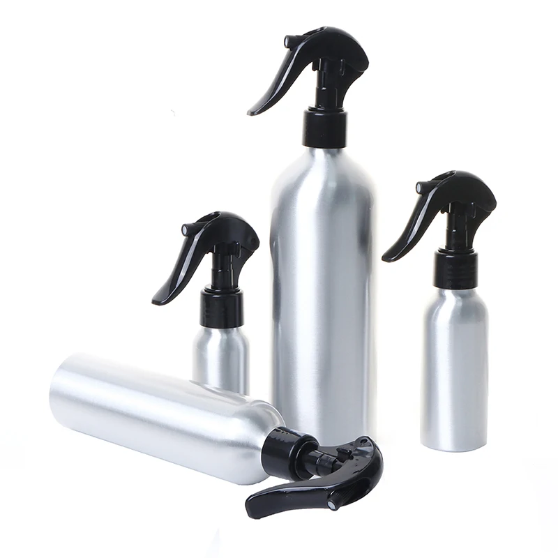 空のアルミスプレーボトル,噴霧器,スプレー,ファインミストスプレー,詰め替えボトル,ウォータースプリンクラー,50-500ml, 1個