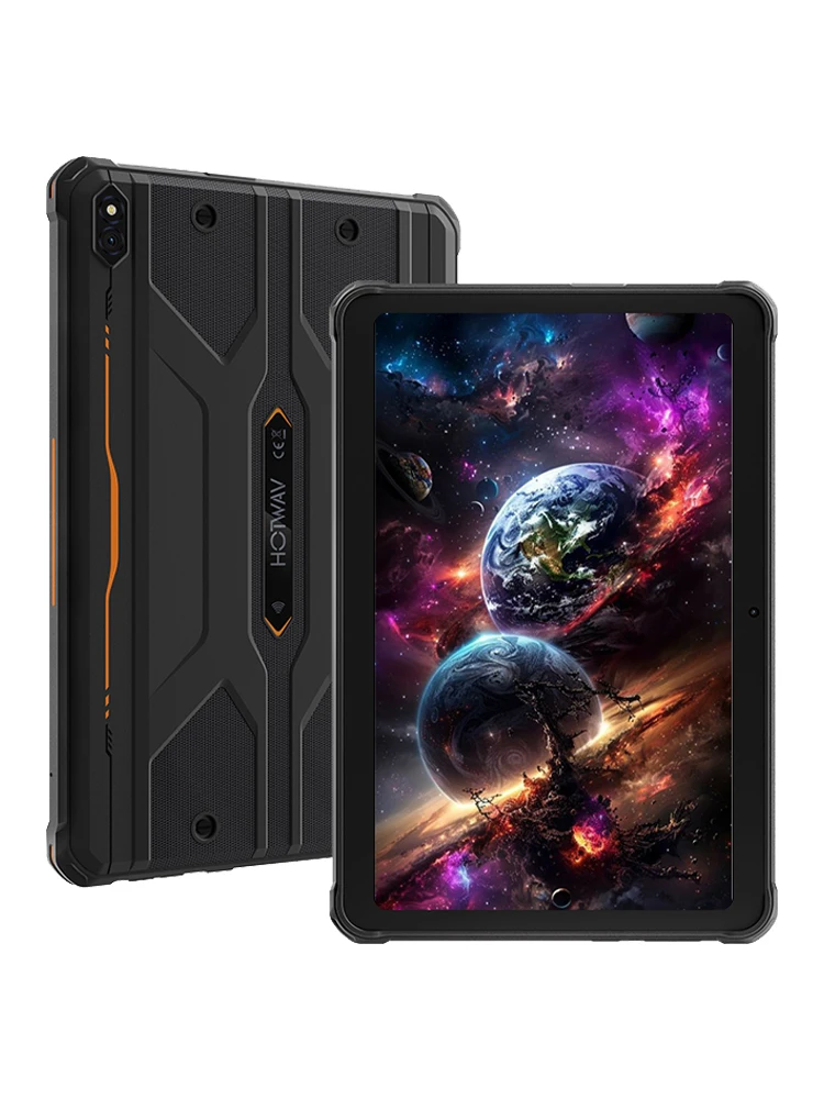 HOTWAV R8 Robustes Tablet 10,1'' HD+ Display 10800mAh Riesiger Akku Android 14 OS Octa-Core 4GB 128GB Tablet-PC Global