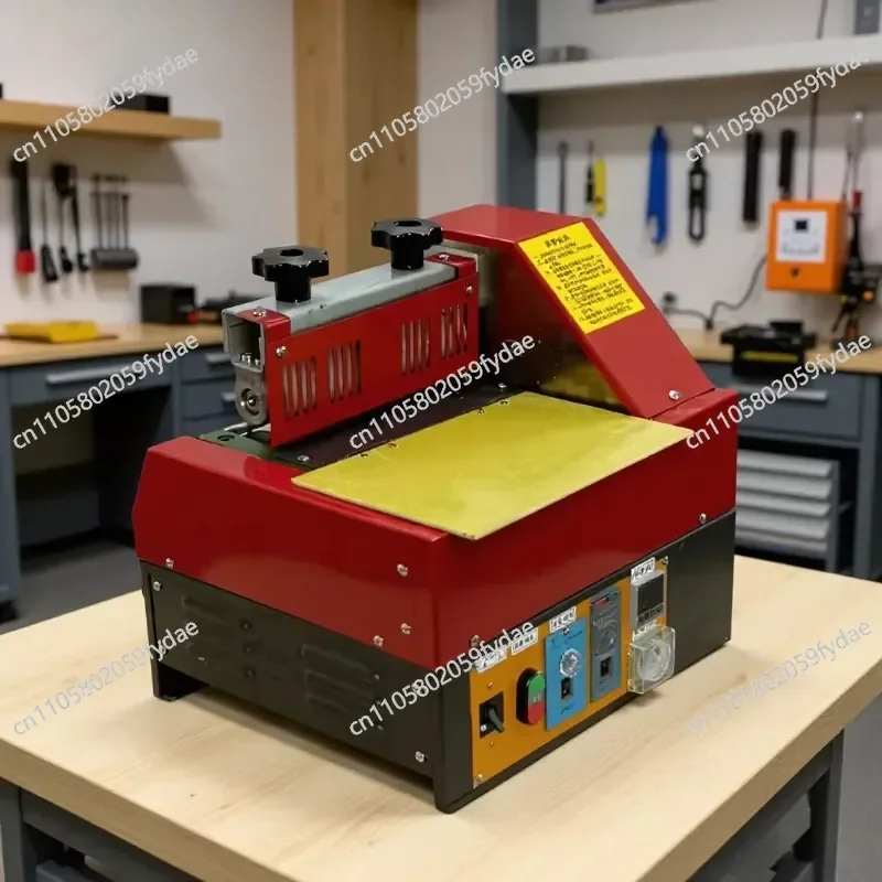 200Mm Desktop Hot Melt Adhesive Machine Wet Wipe Cover Small Hot Melt Adhesive Gluing Machine