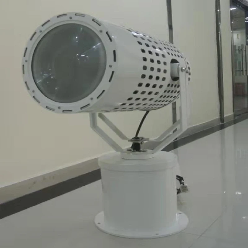 Scanning Searchlight Sea Night Navigation Ship Spotlight Rescue Vigilance Searchlights Throw Distance Sea Search Light Pot