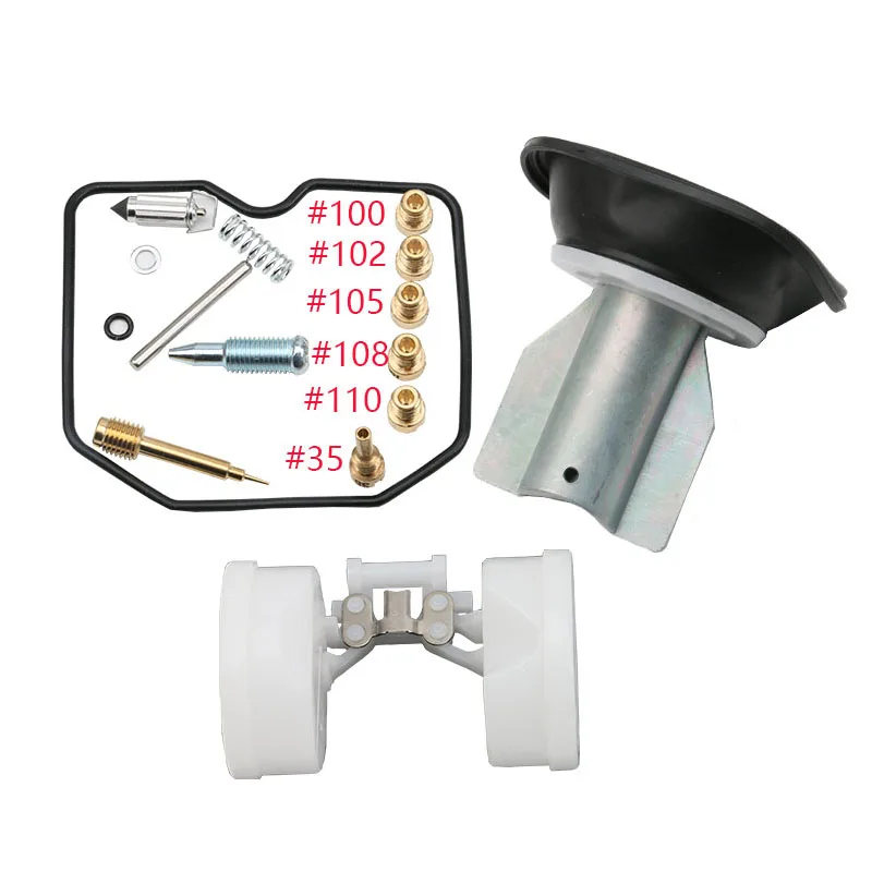 Carburetor Motorcycle Repair Kit for Kawasaki GPX600RNINJA600RZX600-C1988-1997 repair kit plunger float