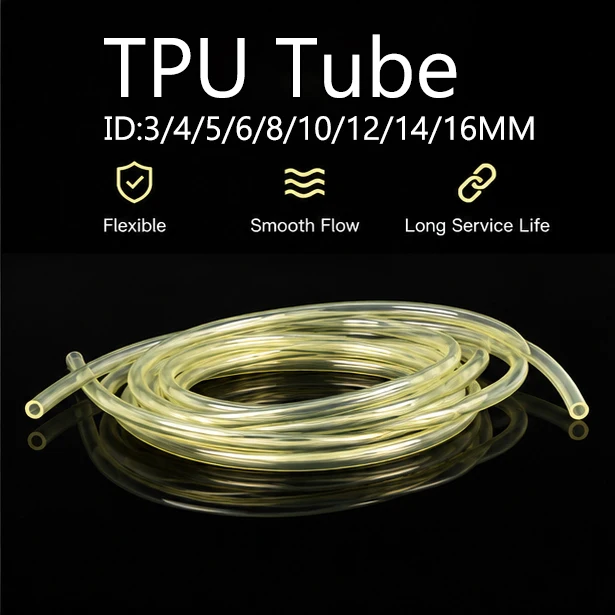 

Premium Flexible TPU Fuel Hose, Oil Resistant Anti-Aging Anti-Leak Petrol Pipe, ID 3-16mm for Car, Motorcycle & Industrial Use