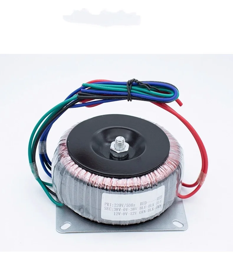

300W toroidal transformer 220V to 24V power supply, high-power pure copper for front and rear stages