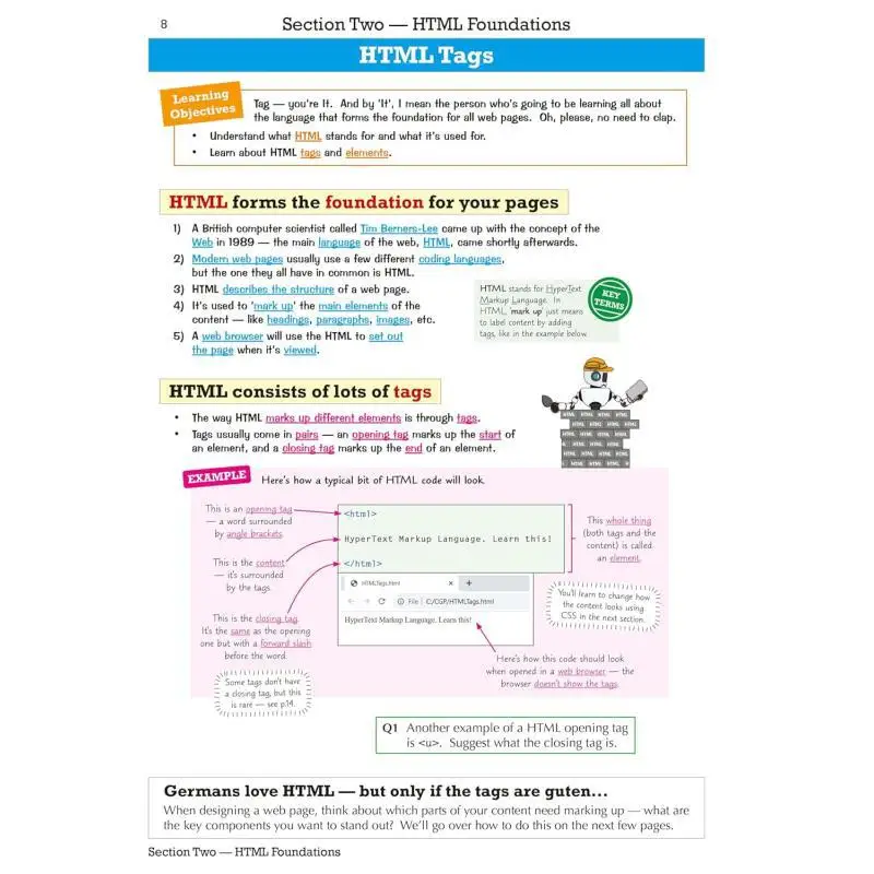 دليل تطوير الويب الجديد لحوسبة HTML CSS JavaScript مع ملفات ترميز Ed عبر الإنترنت ومقاطع الفيديو CGP 9781837740666