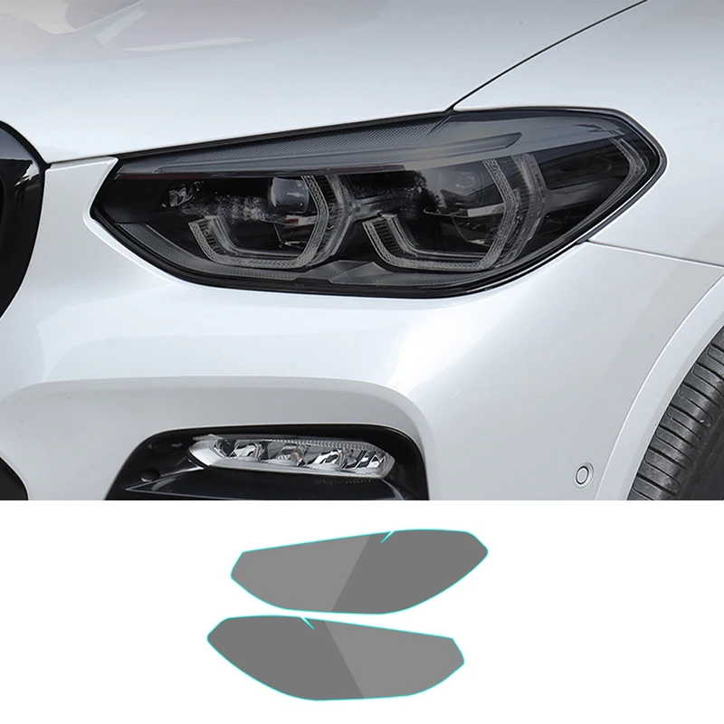 Auto Headlight Lamp Light Tinting Sticker For BMW F10 G20 F34 G30 F07 X3 F25 G01 X5 F15 X6 F16 F20 F21 F22 G32 X1 F49 X4 F26 G02