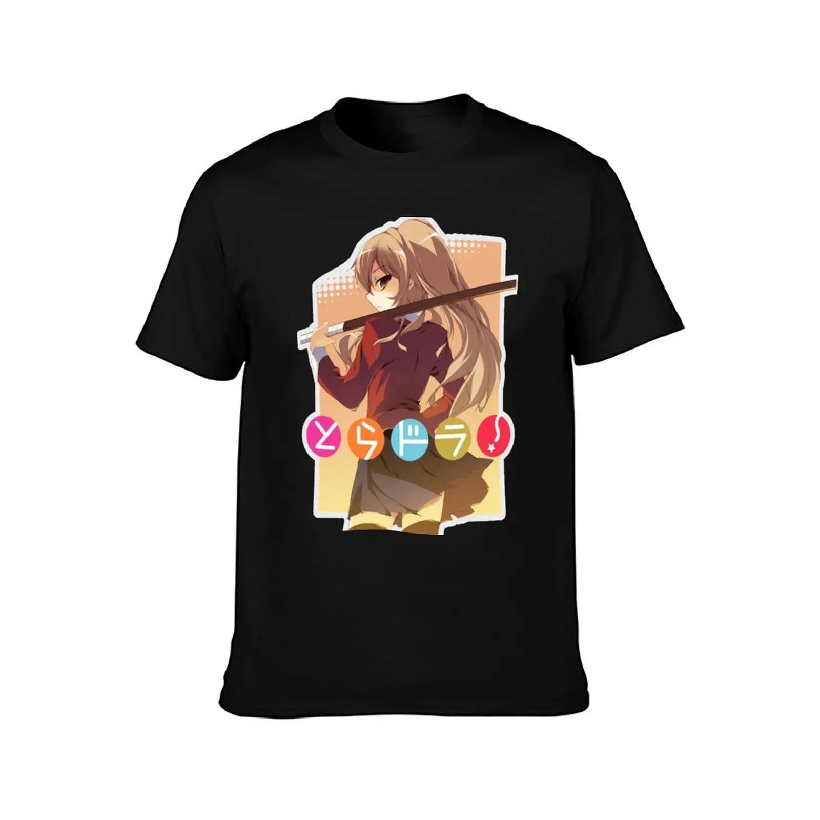 Toradora T-Shirt Summer Casual Cotton Tee Oversized Streetwear Tops Vintage Graphic Print Loose Fit Short Sleeve
