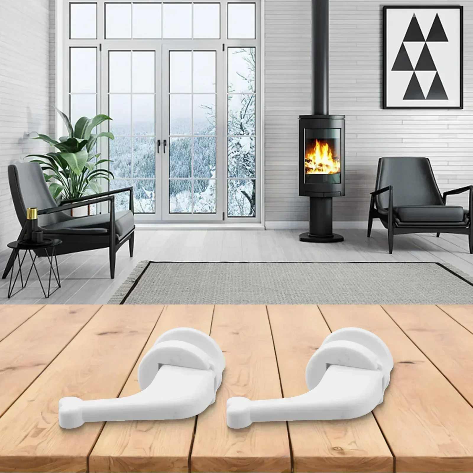 

Heat-resistant Hooks As Shown In The Picture Radiator Hooks Sturdy ABS Material Daily Use Performance Home Organization