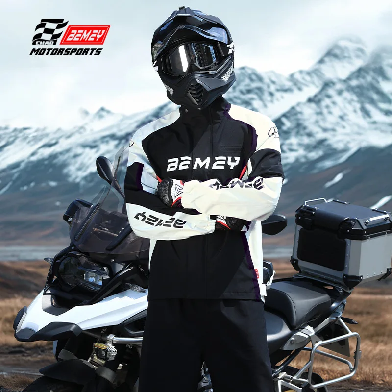 Motorcycle Raincoat for Men, Take Away Rider, Electric Bicycle for Adults, Split Type Full Body Rainstorm Prevention Suit