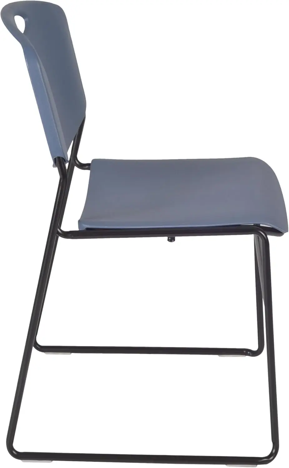 Cain Mesa Redonda Breakroom, cinza e 4 cadeiras Zeng Stack, 36"