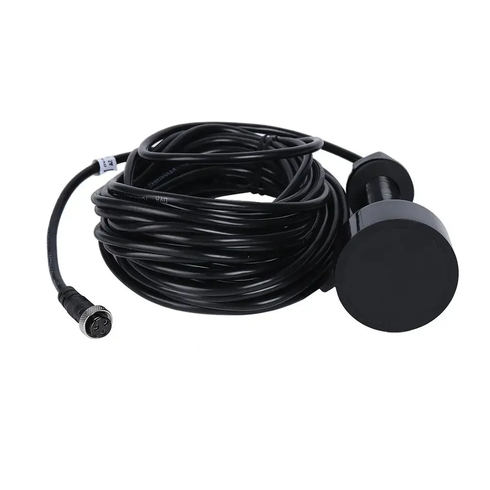 TD-28 with Cable 10M Sonar Small Waterproof Transducer Depth Transducer 50&200KHz thru 600W marine echo sounder transdu