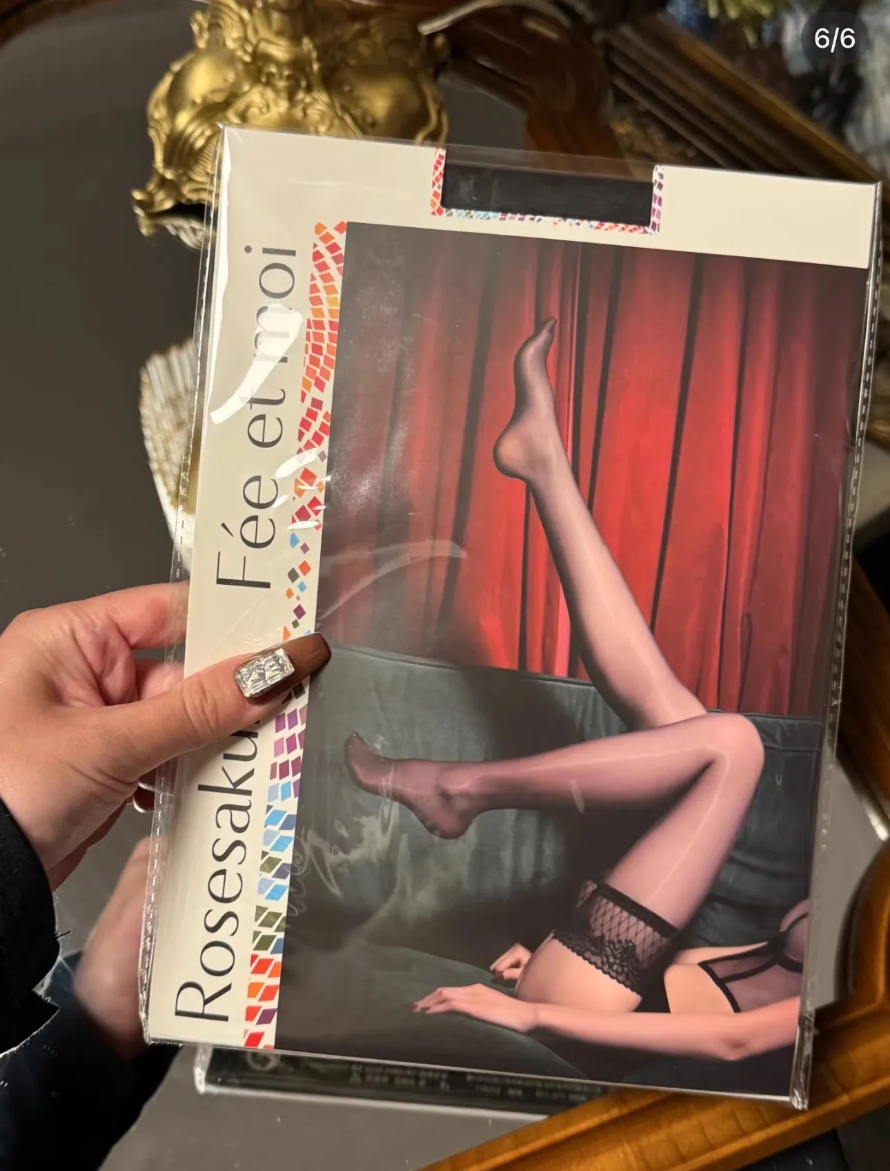 Original Package Women Non-slip Underwear Stay Up Thigh High Stockings Sexy Lingerie Ladies Lace Transparent Silk Hosiery