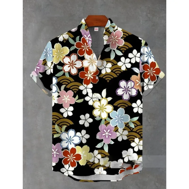 

Nueva Camisa De Manga Corta De Lino Para Hombre Con Tela De Verano cómoda Y refrescante, Camisetas De Hombre Con Botones De Alta