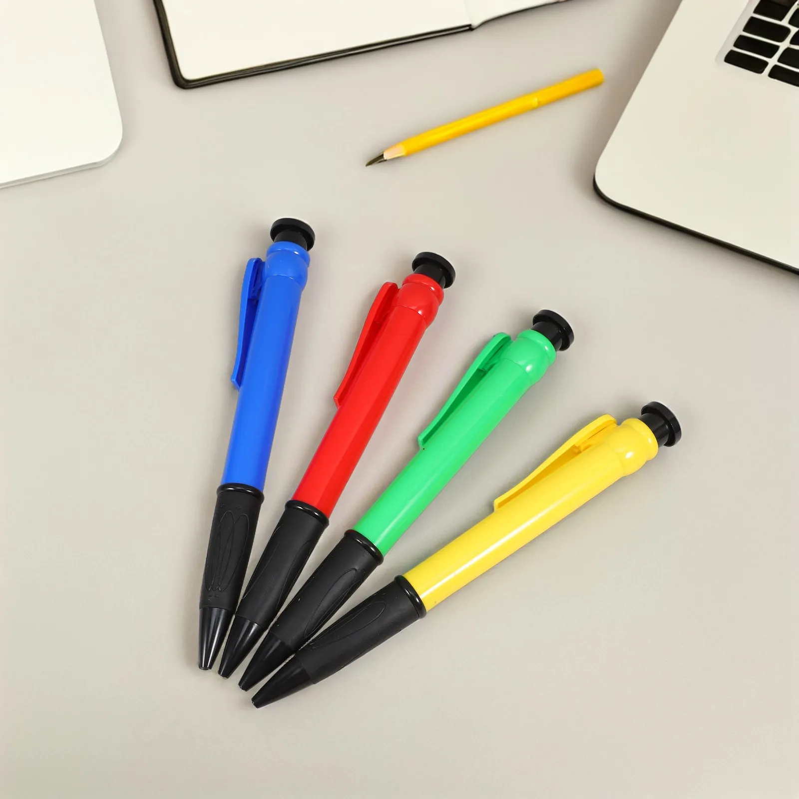

4Pcs Giant Ballpoint Pens Jumbo Oversized Cute Cartoon for Birthday Party Kids Classroom Stocking Stuffers