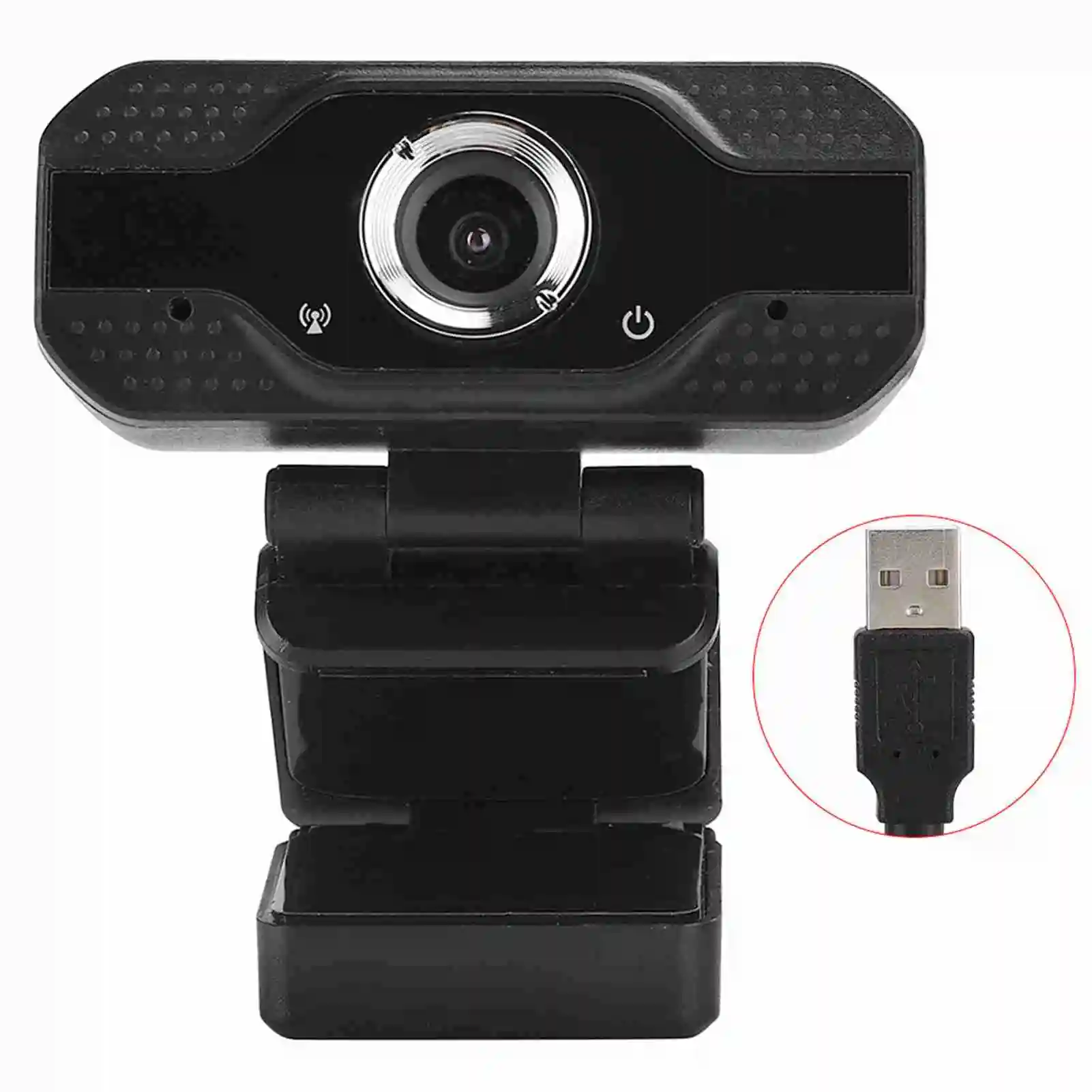 

Universal 1080P Desktop Computer Camera USB Webcam Auto Focus Web Camera Built in Microphone for Online Class Video Conference