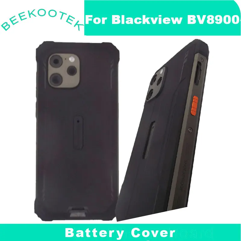 

New Original Blackview BV8900 Battery Cover With Left Right Parts Receiver Fingerprint Mic Side FPC For Blackview BV8900 Phone