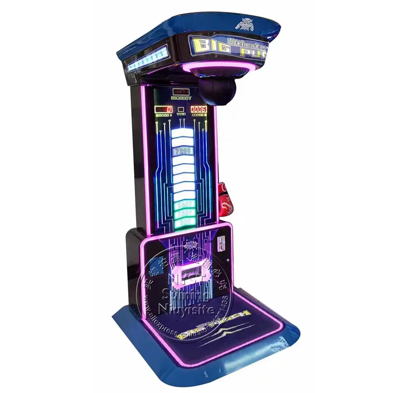 Indoor Sport Game Center Bar Adults Kids Hammer Boxing Training Big Punch Amusement Park Prize Tickets Redemption Arcade Machine