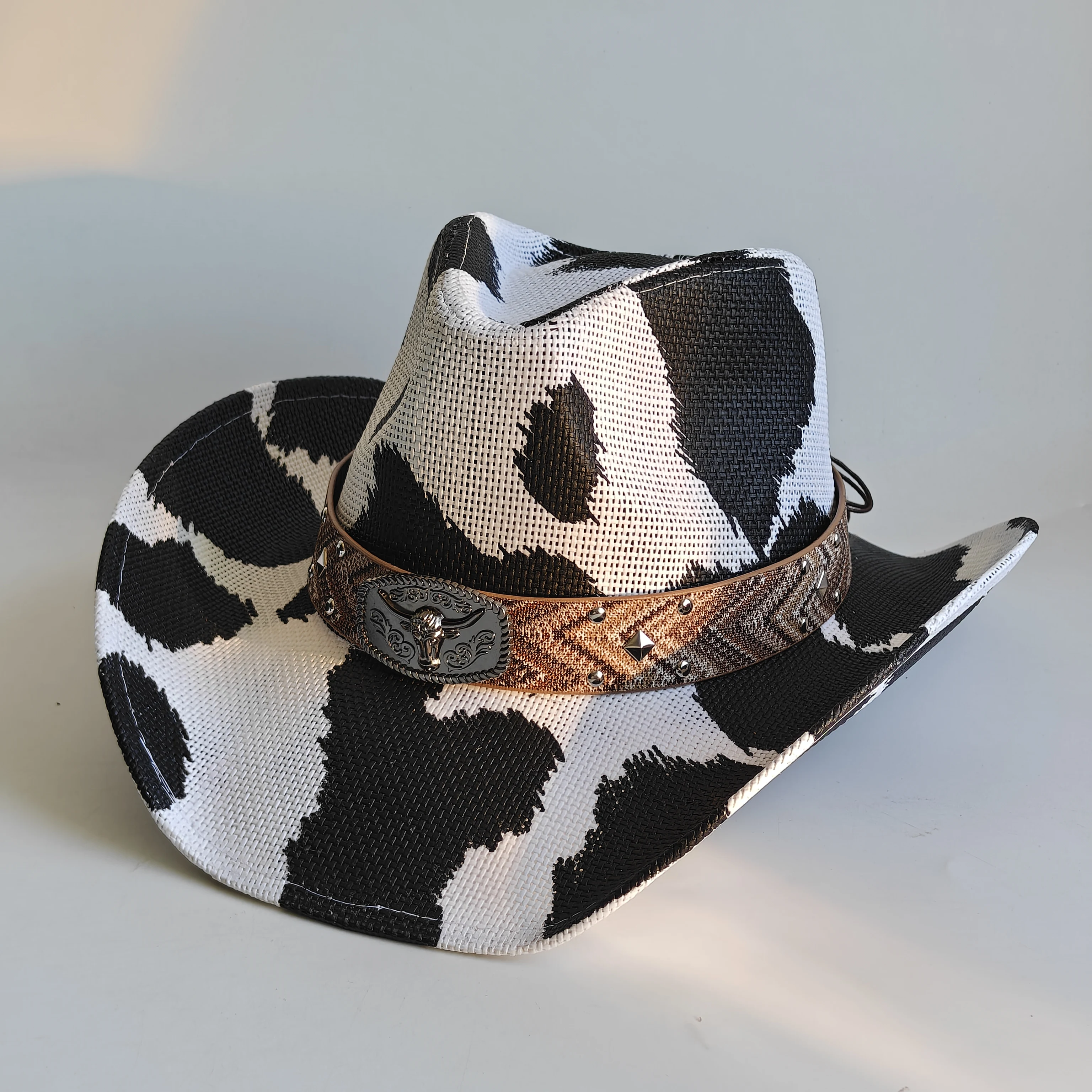 Vintage Cowboyhut mit Kuhfellm – Cowboy Hat Straw Bewertung und Preis