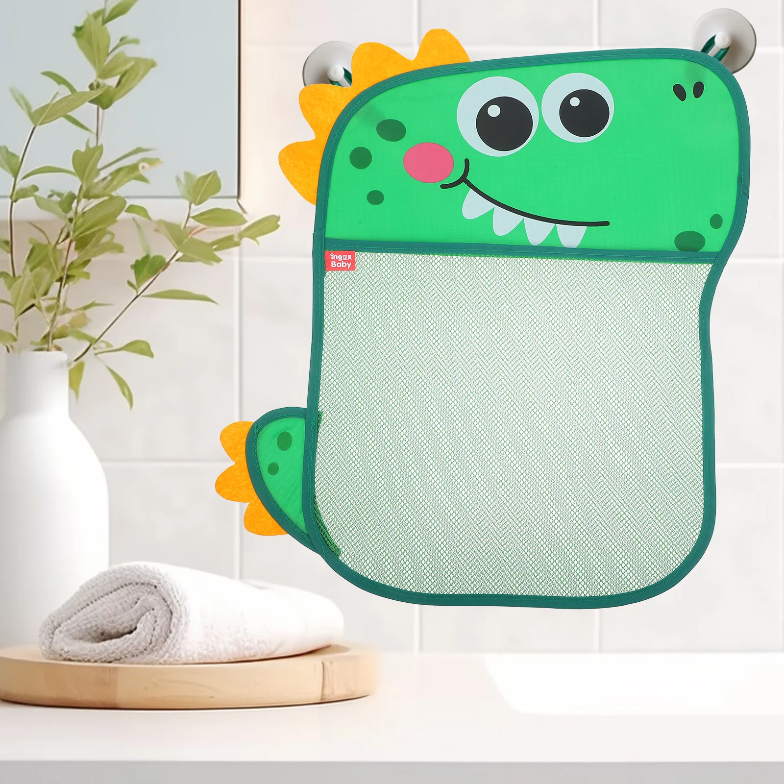 Bath Toys Holder Storage Bag for Kids Multipurpose Polyester Mesh Organizer Baby Bathtub