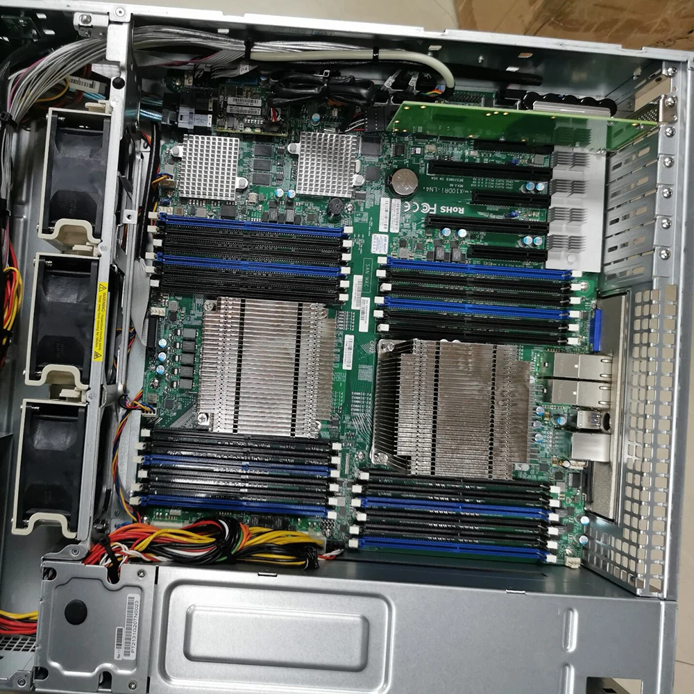 For Supermicro X10DRH-ILN4 server mainboard X99 dual LGA 2011 supports E5-2600 V3/V4 image 5