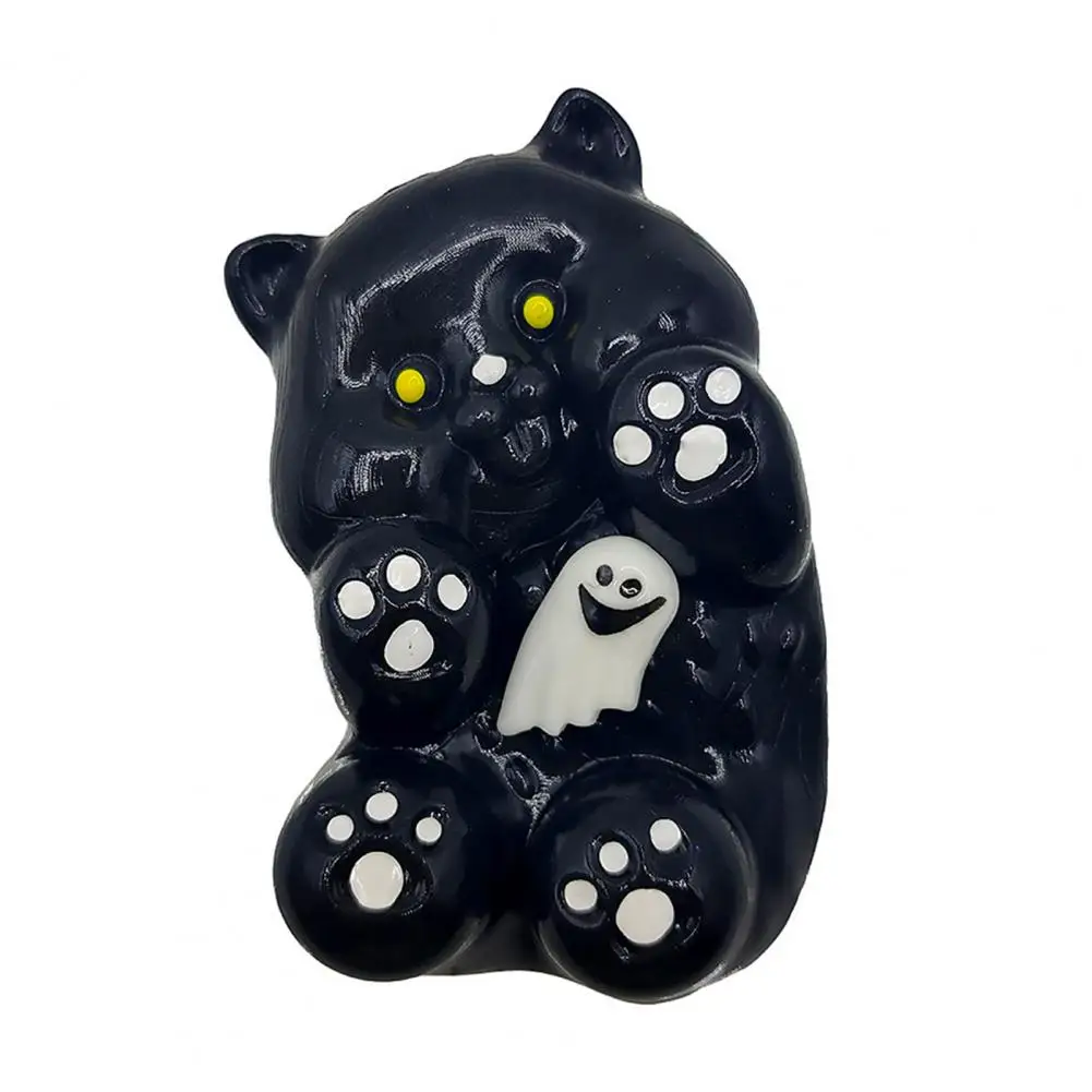 Forma brinquedo reunindo dos desenhos animados cão coelho alívio do estresse brinquedo para crianças adultos macio tpr bola brinquedo fidget halloween animal squeeze