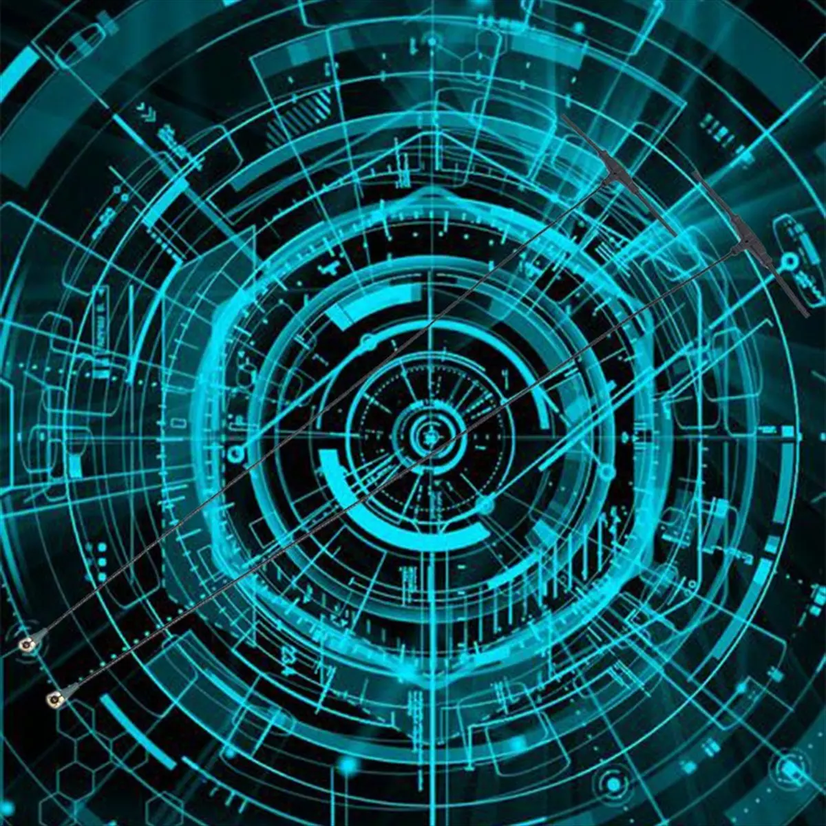 

2 шт. ELRS 2,4 ГГц антенны 220 мм высокоскоростные антенны передачи для моделей самолетов с дистанционным управлением FPV C-A50M