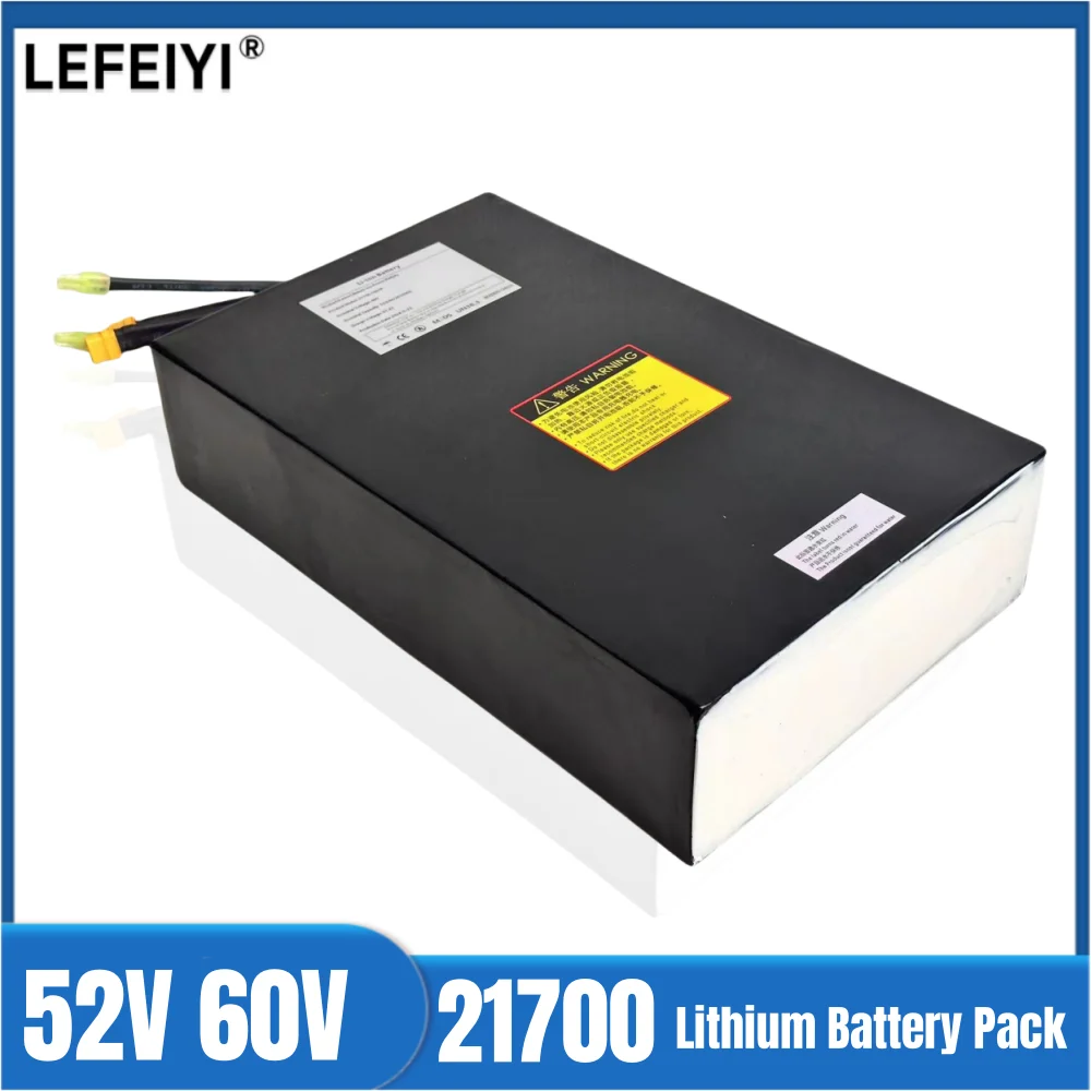 52V 60V 233.6Ah 16S6P 21700 Li-ion Battery Pack 2500W for Dual Drive Scooter Battery