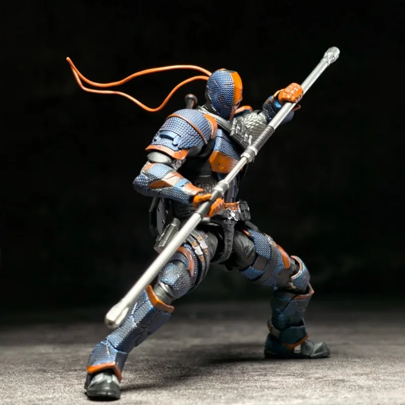قريبا قريبا 1/12 مقياس جديد حقيقي LPZZ Deathstroke Arkham Knight DC002 عمل نموذج لجسم لعبة توضيح عالي جمع هدية