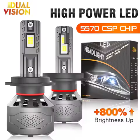 10000000LM H7 H4 Car Lights H1 H3 H8 H9 H11 9006 HB4 9005 HB3 9012 HIR2 LED Headlights High Low Beam Fog Light Bulb White 6000K