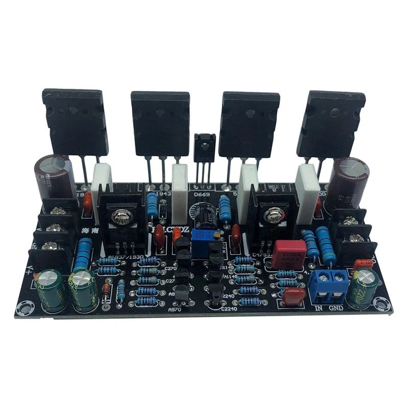 HOT-Mono Power Amplifier Board 1943+5200 High Power 200W After Tube Amp Board