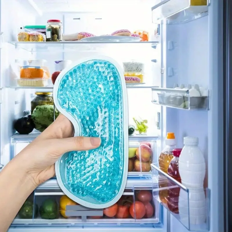 أقنعة العين للعيون المنتفخة قابلة لإعادة الاستخدام الساخن الباردة ضغط هلام قناع عين التبريد قناع عين للعيون منتفخة العين الجافة الإجهاد العناية بالبشرة