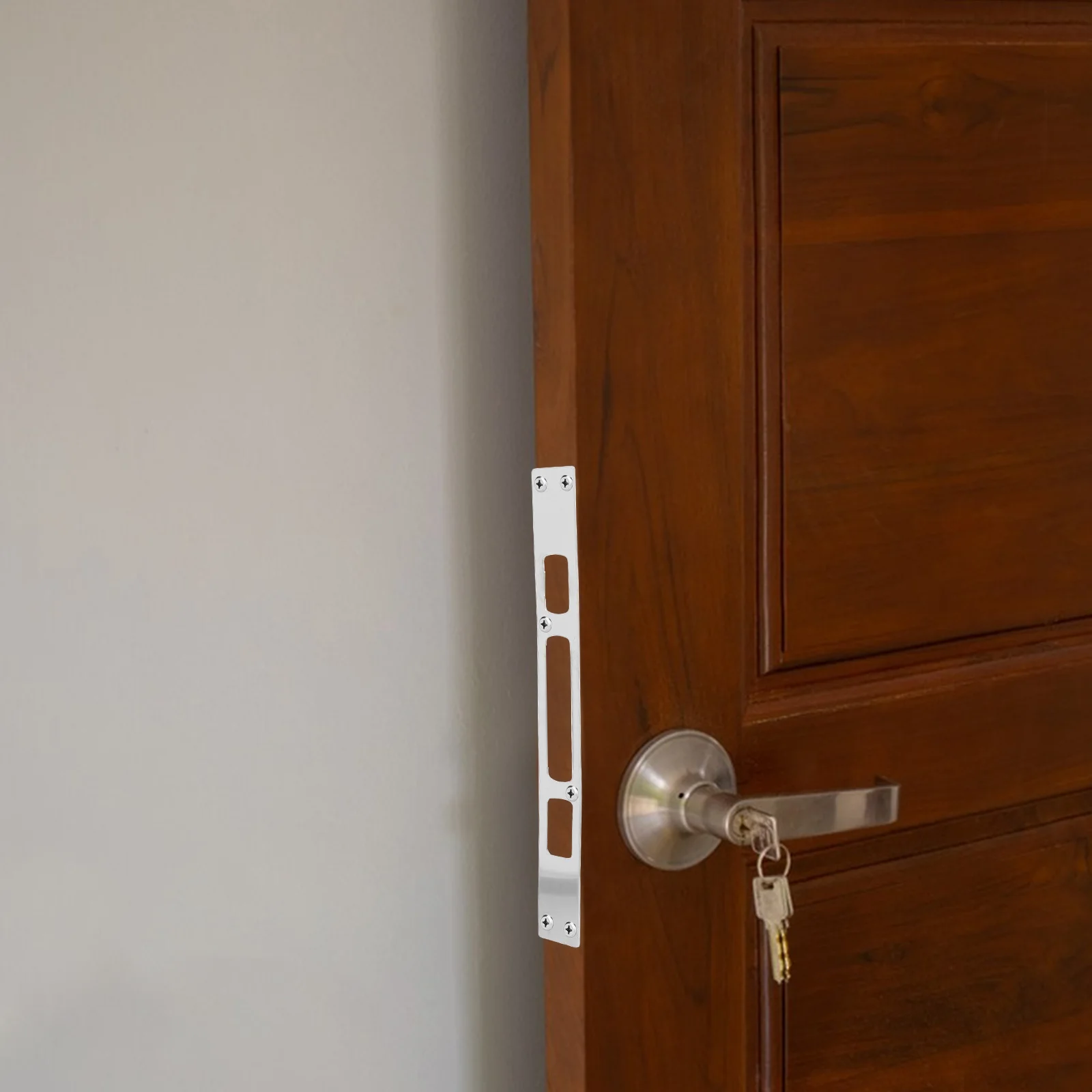 

2Pcs Durable Stainless Steel Security Door Latch Safety Barrel Bolt Gate Latch Low Profile Door Lock Security Barrel Bolt