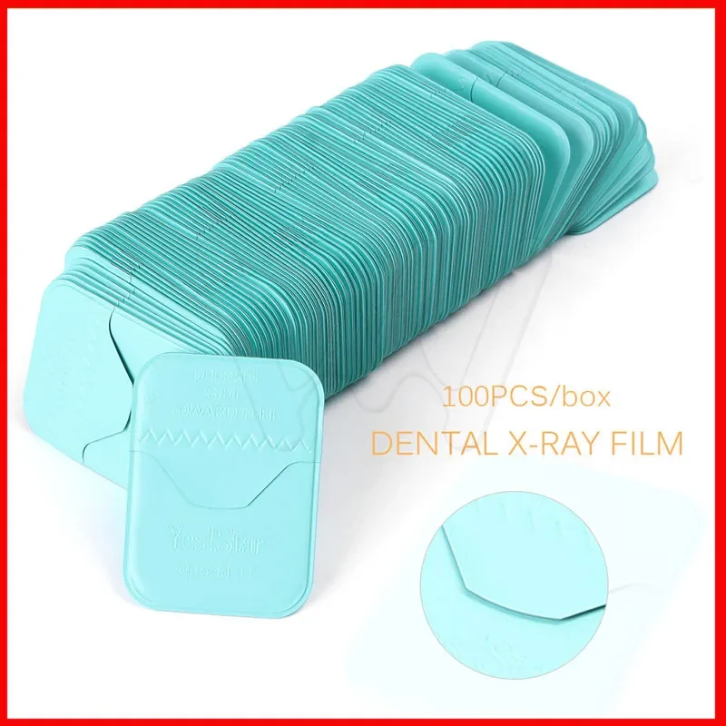 Dental Radiograph X-Ray Film Size 3cm x 4cm for Reader Scanner Machine 100pcs