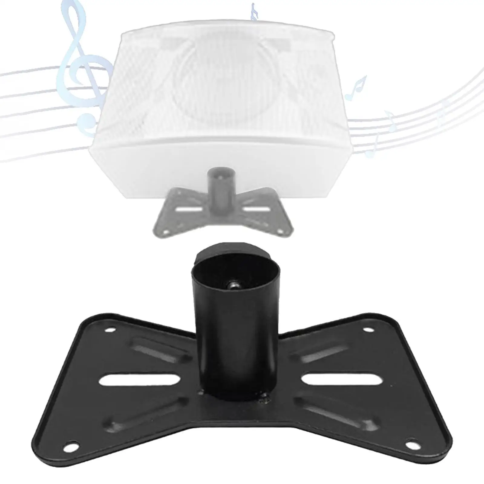 Tripod Speaker Stand Support Base for Parties Studio 35mm/1.38in Mounting