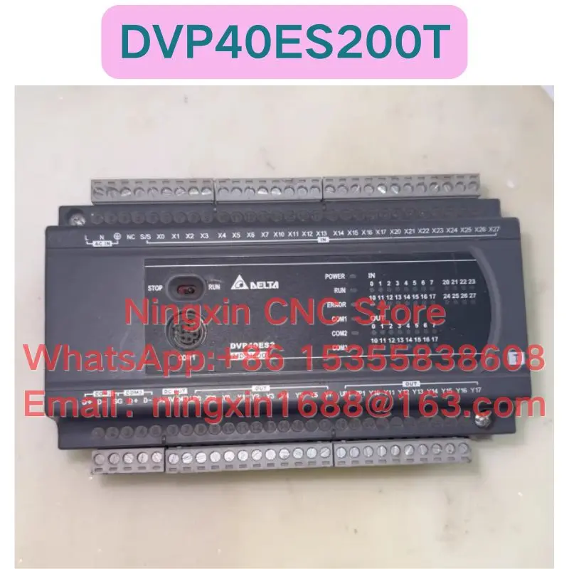 Second-hand DVP40ES200T PLC Tested OK