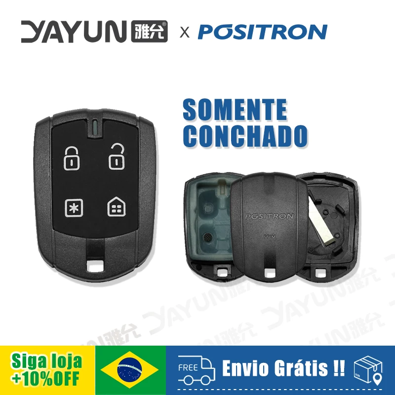 YAYUN Remote Control Ex Fx Px Series PST Alarm Automotivo New and Old Flex Line  293 300 330 360 Shell Only For Brazil Positron