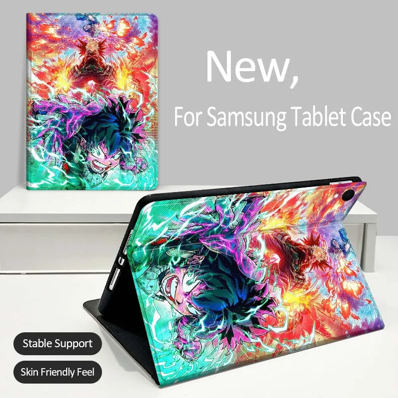 

My H-Heros A-Academys For Samsung Galaxy Tab A A7 A8 A9 A11 S6 S11 Lite Plus 10.1 10.4 10.5 Inch 2022 2025 Tablet Case