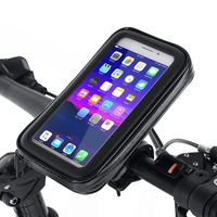 Bicycle Frame Front Top Tube Bike Bag Handlebar Cell Mobile Phone Bag Waterproof Touch Screen Phone Holder Cycling Accessories