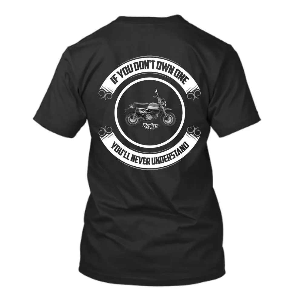 

Мужская и женская футболка Honda, универсальная футболка Honda Monkey 125, летняя футболка для езды на мотоцикле, внедорожная футболка с короткими рукавами, весенний гоночный топ