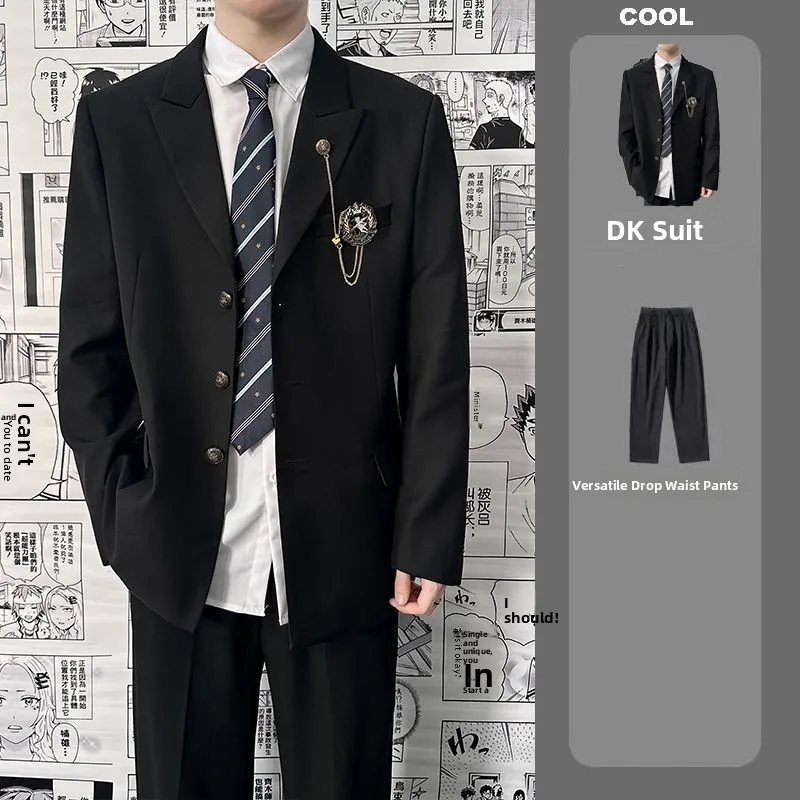 

Men's oulder Padded Suit Full Set Student College Sle orm Class orm DK School orm Suit Polyester Fiber Standa...