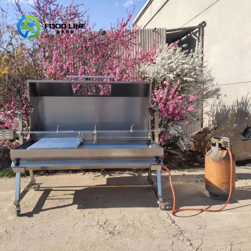 

Customized size Best Square Charcoal Grill with Gas Grill