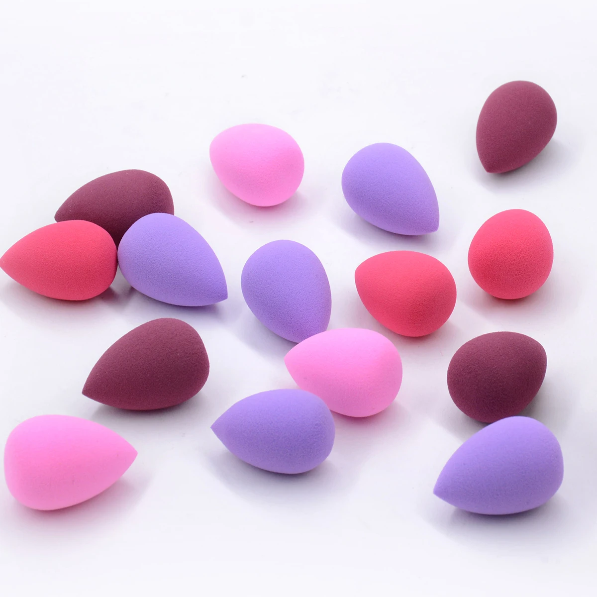 40Pcs Mini Makeup Sponge Beauty Eggs With Cosmetic Bag Face Make up Tools Set In Organizer Bulk Wholesale Micro Beauty Tools Kit