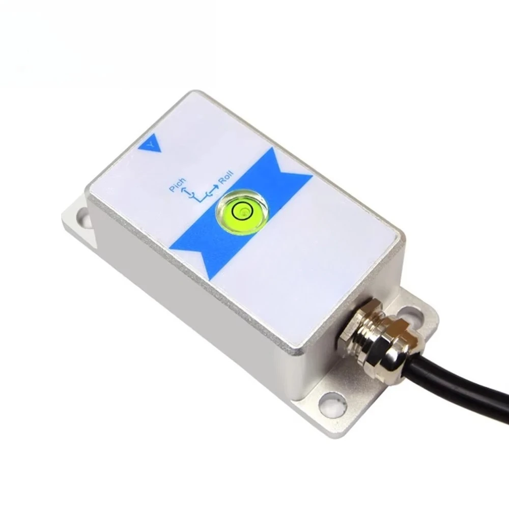 SINRT 2 Axis Inertial Sensor Industrial Level Inclinometer Relay Switch Horizontal/Vertical Installation 12V for Tilt Angle