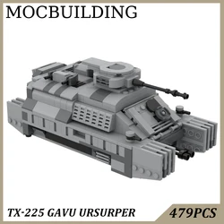 TX-225 Tank Model MOC Building Block Bricks DIY Construction Toys Birthday Gift