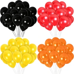 10/12inch Black Red Latex Balloons Baby Shower Birthday Party Decor Kids Helium Globos Adult Wedding Decorations Yellow Ballon