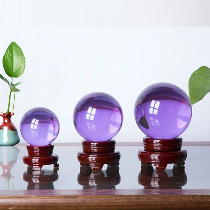 Large  # 2020  home -guarding exorcising efficacious Talisman House Money Drawing FENG SHUI amethyst Crystal ball