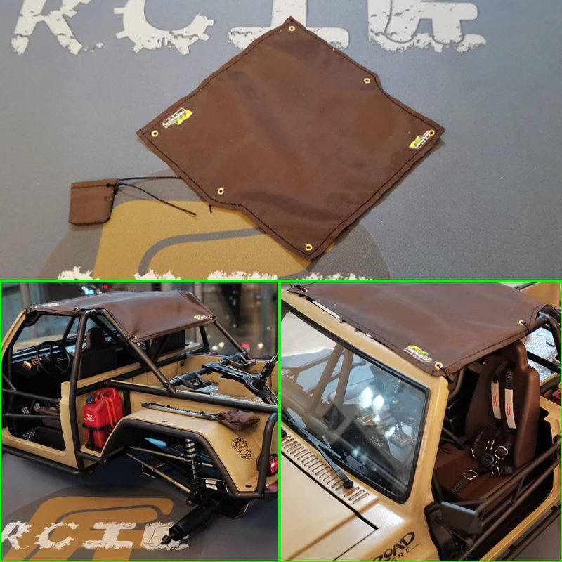 

1 Pcs Simulated Top Cloth Tarpaulin for 1/10 RC Crawler XT4 Dedicated Toys Upgrade Parts