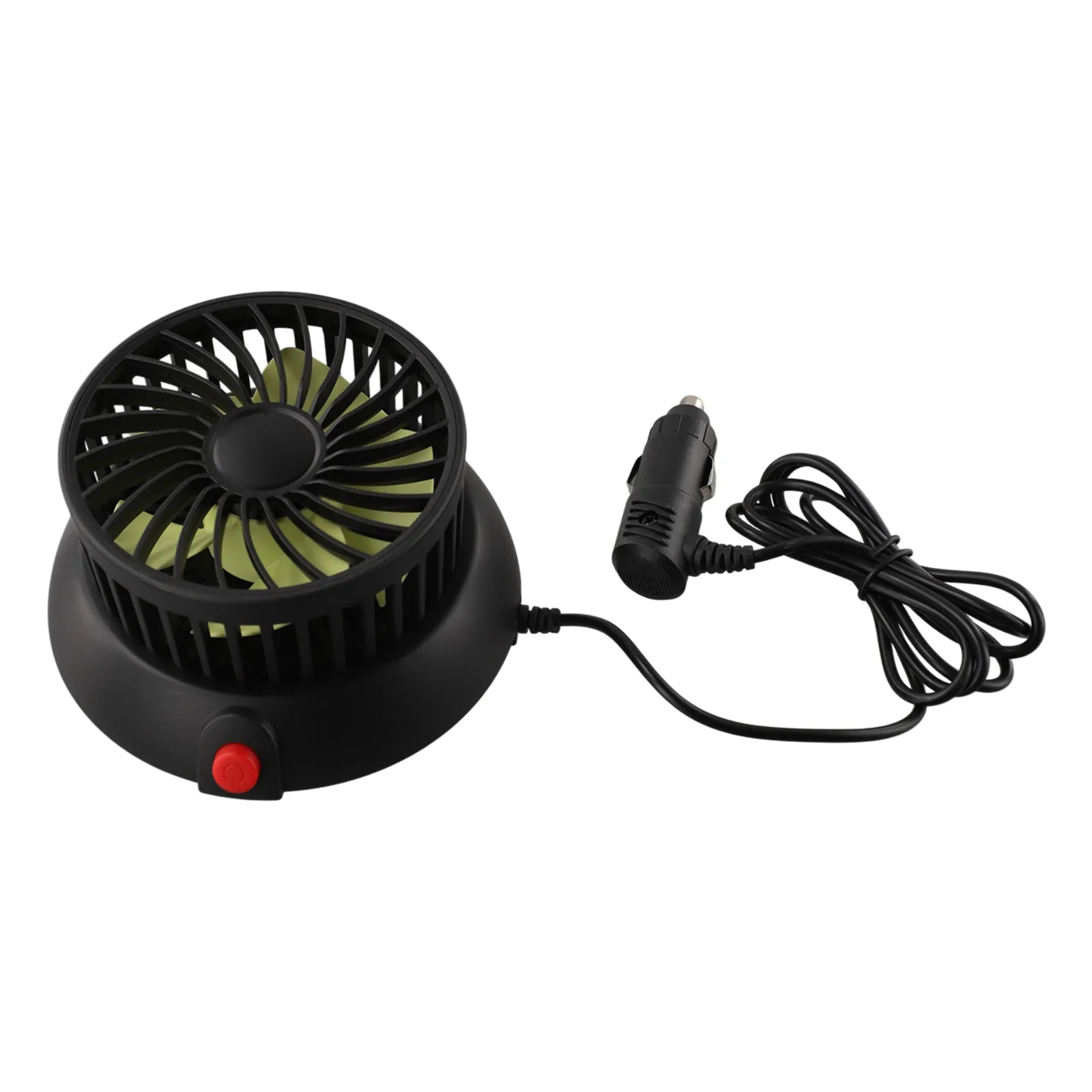 5V USB Charging 12V 24V 360 Degree Fan Lightweight Portable Car Fan Vehicle Cooler Environmentally Conscious Choice