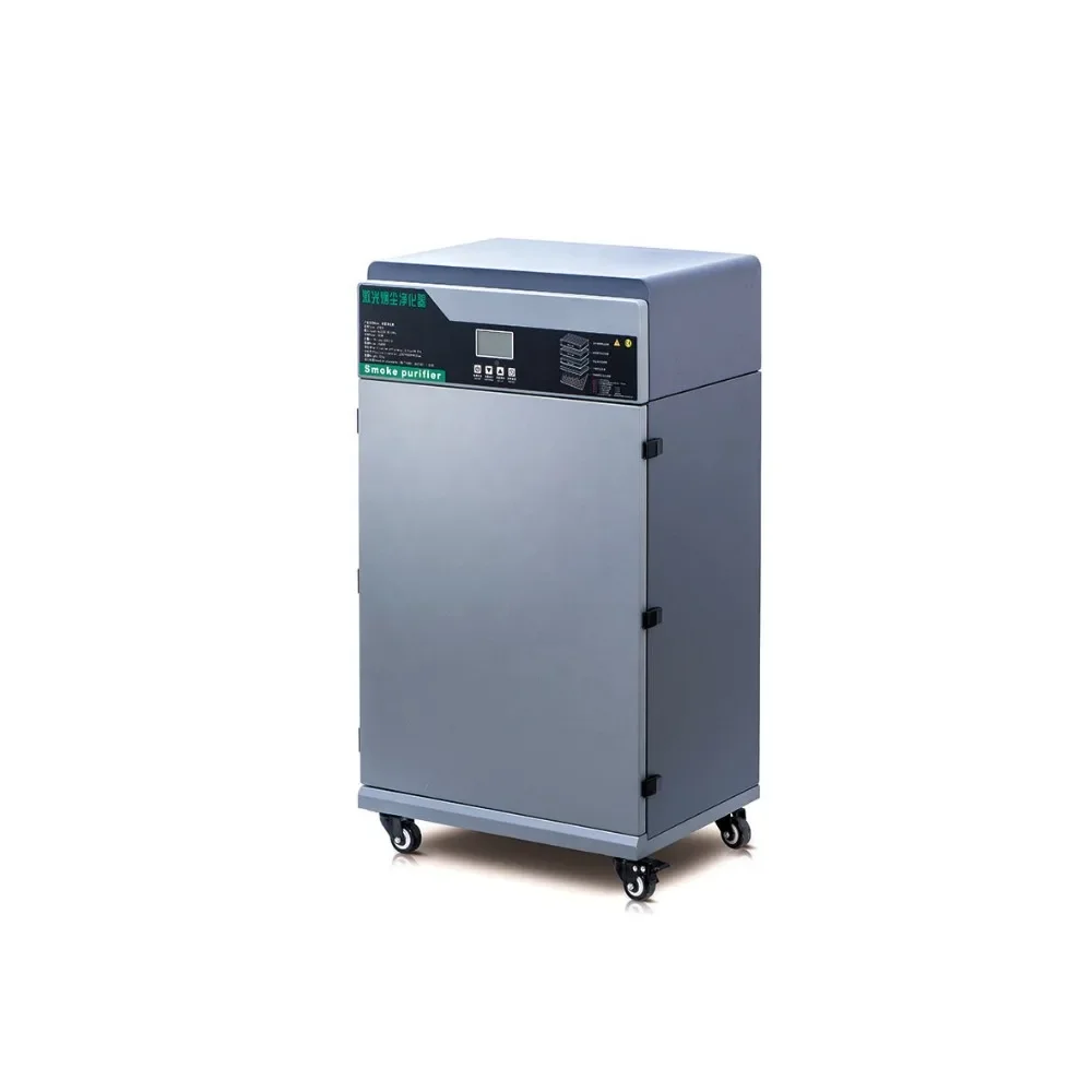 

Portable Smoke Hepa Filter/Mobile Air Scrubber/Industrial CO2 Laser Smoke Collector