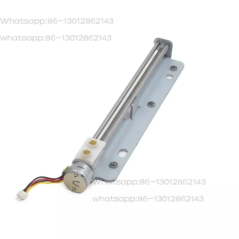 DC 15V miniature sliding 15mm stepper motor with nut, sliding stroke 122mm, suitable for 3D printers